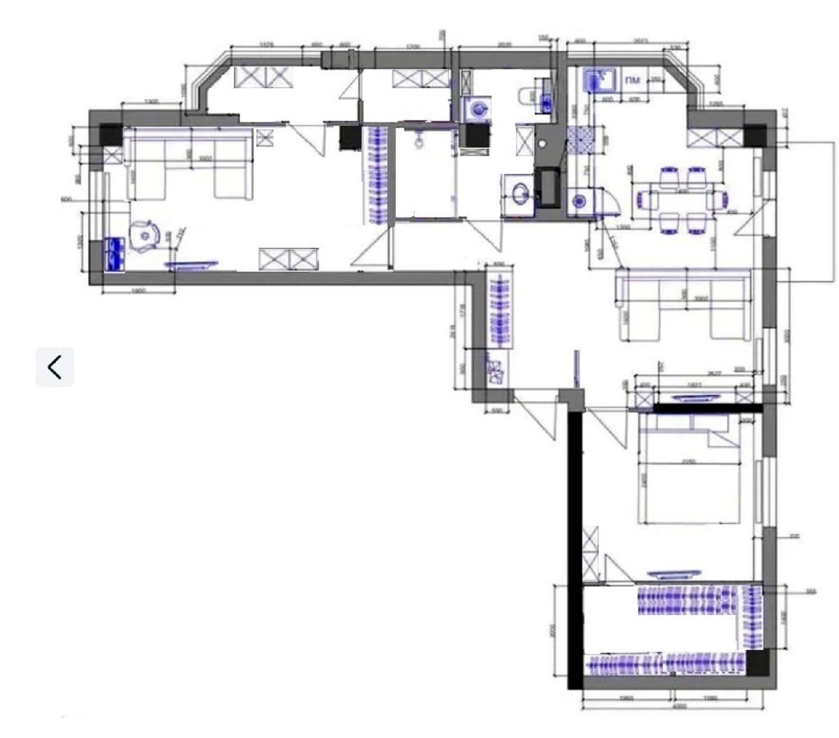 3-комнатная квартира по адресу ул. Жаботинского (площадь 98 м²) - imageAlt 18 3-комнатная квартира по адресу ул. Жаботинского (площадь 98 м²) - Atlanta.ua - imageAlt 18