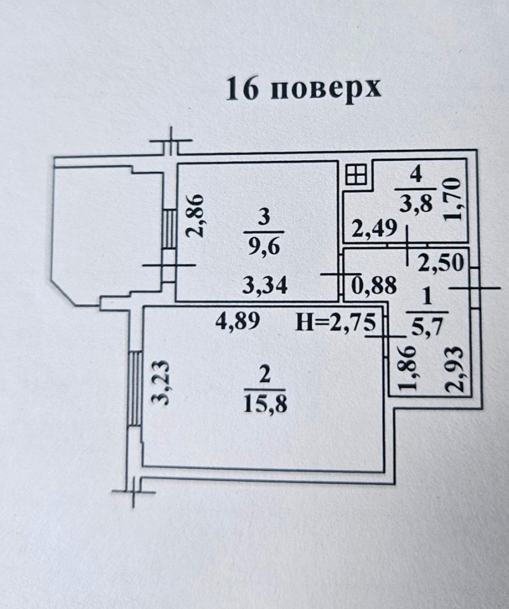1-комнатная квартира по адресу ул. Радужный м-н (площадь 38 м²) - imageAlt 15 1-комнатная квартира по адресу ул. Радужный м-н (площадь 38 м²) - Atlanta.ua - imageAlt 15
