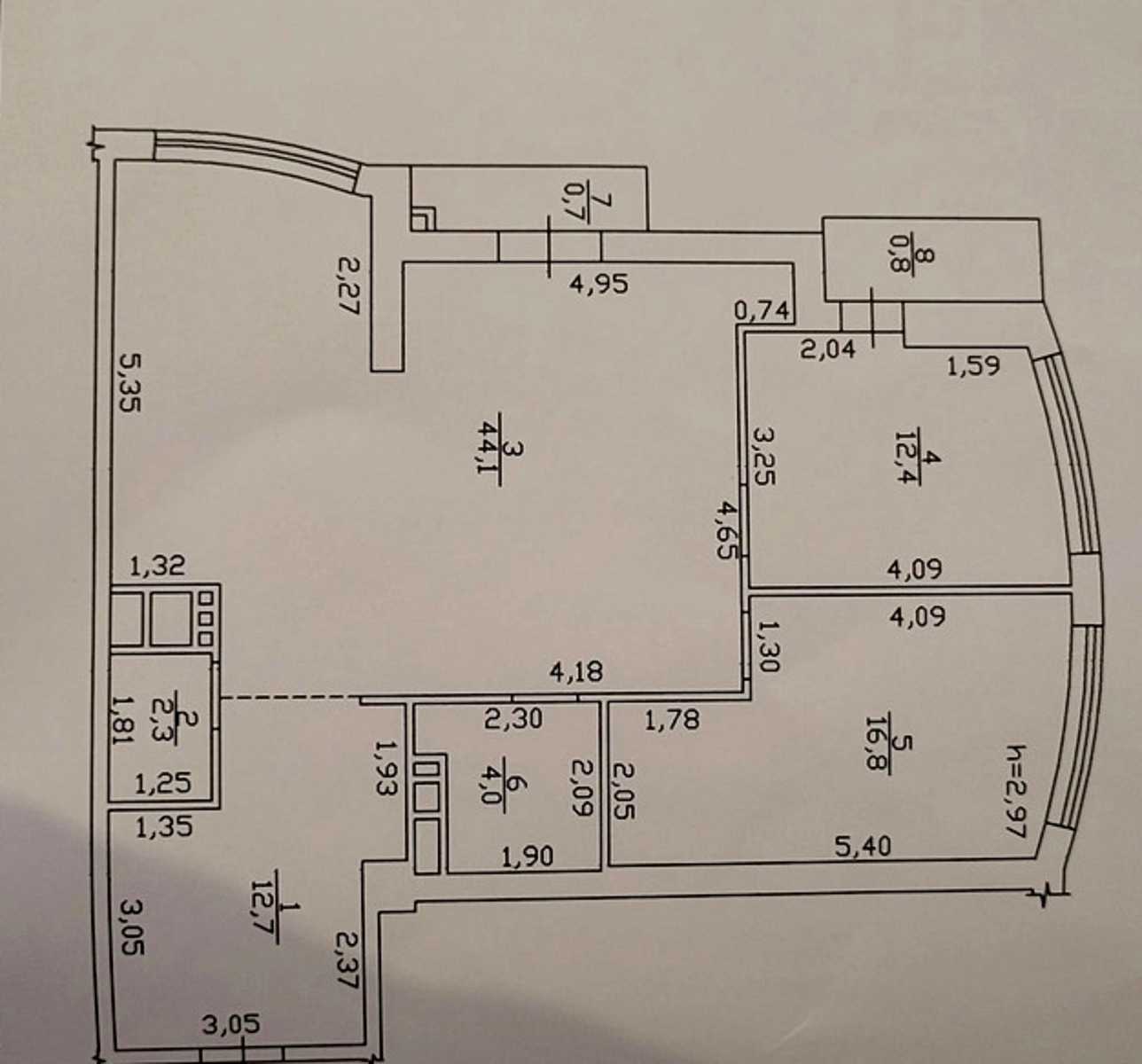 2-комнатная квартира по адресу ул. Леонтовича (площадь 94 м²) - фото 14 2-комнатная квартира по адресу ул. Леонтовича (площадь 94 м²) - Atlanta.ua - фото 14