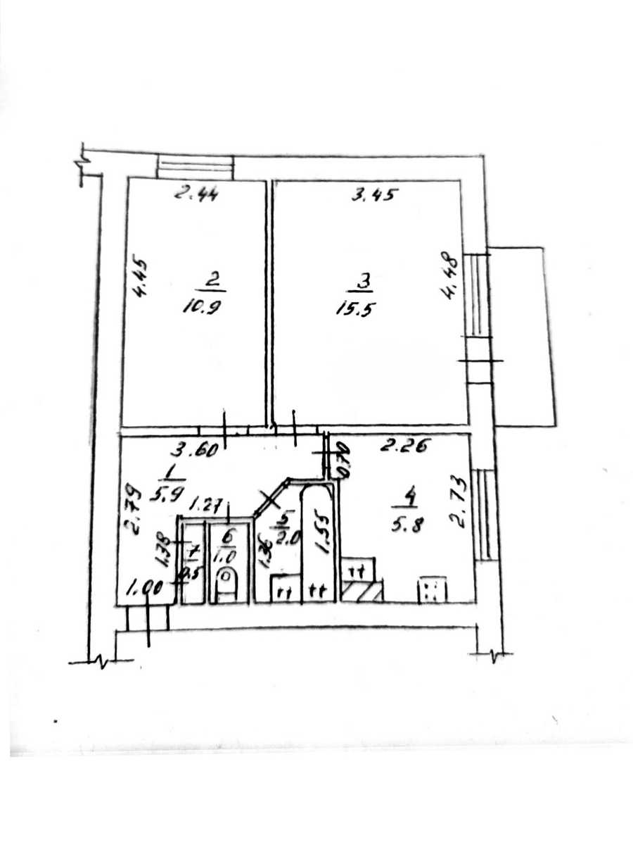 2-комнатная квартира по адресу ул. Радостная (площадь 42 м²) - imageAlt 12 2-комнатная квартира по адресу ул. Радостная (площадь 42 м²) - Atlanta.ua - imageAlt 12