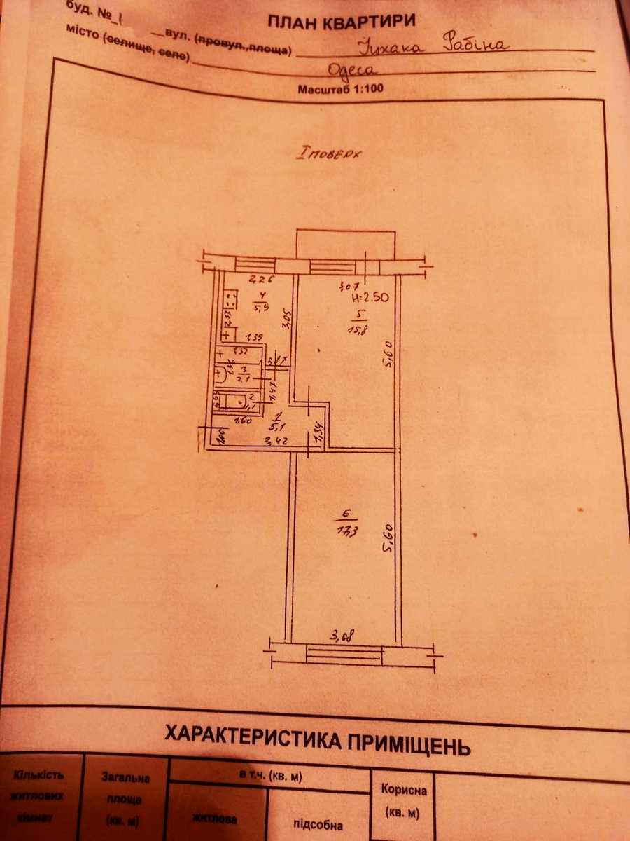 2-комнатная квартира по адресу ул. Ицхака Рабина (площадь 48 м²) - фото 15 2-комнатная квартира по адресу ул. Ицхака Рабина (площадь 48 м²) - Atlanta.ua - фото 15