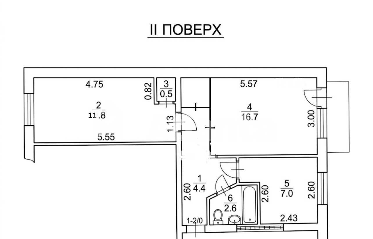 2-комнатная квартира по адресу ул. Житомирская (площадь 43,9 м²) - imageAlt 8 2-комнатная квартира по адресу ул. Житомирская (площадь 43,9 м²) - Atlanta.ua - imageAlt 8