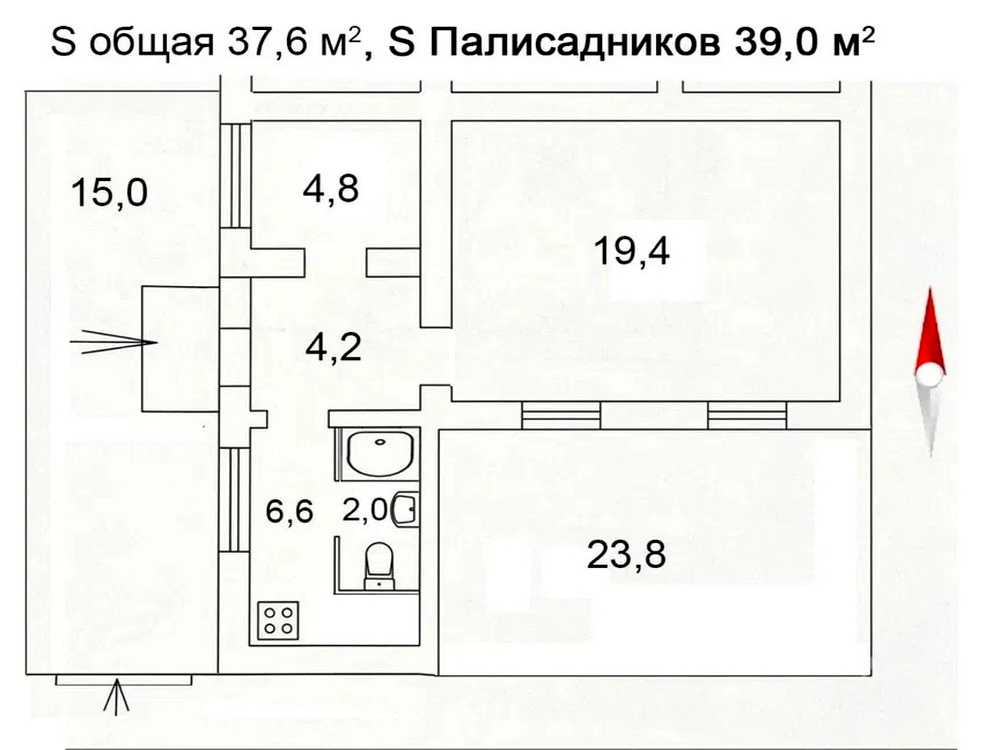2-комнатная квартира по адресу ул. Кострова (площадь 38 м²) - imageAlt 18 2-комнатная квартира по адресу ул. Кострова (площадь 38 м²) - Atlanta.ua - imageAlt 18