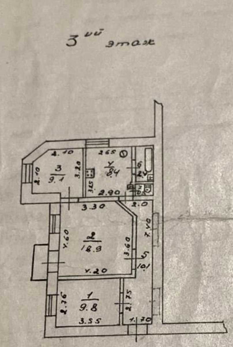 3-комнатная квартира по адресу ул. Базарная (площадь 62 м²) - imageAlt 18 3-комнатная квартира по адресу ул. Базарная (площадь 62 м²) - Atlanta.ua - imageAlt 18