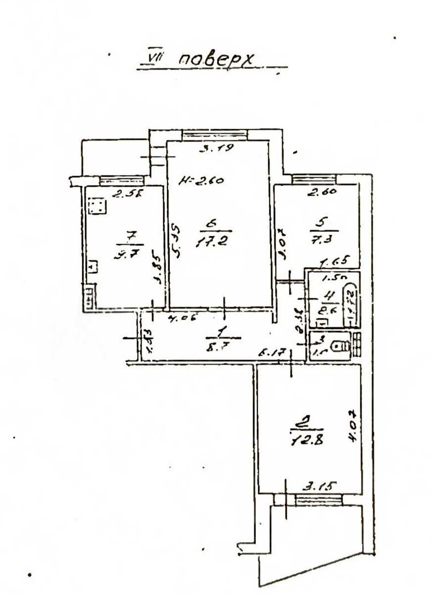 3-комнатная квартира по адресу ул. Королева ак. (площадь 64 м²) - imageAlt 18 3-комнатная квартира по адресу ул. Королева ак. (площадь 64 м²) - Atlanta.ua - imageAlt 18