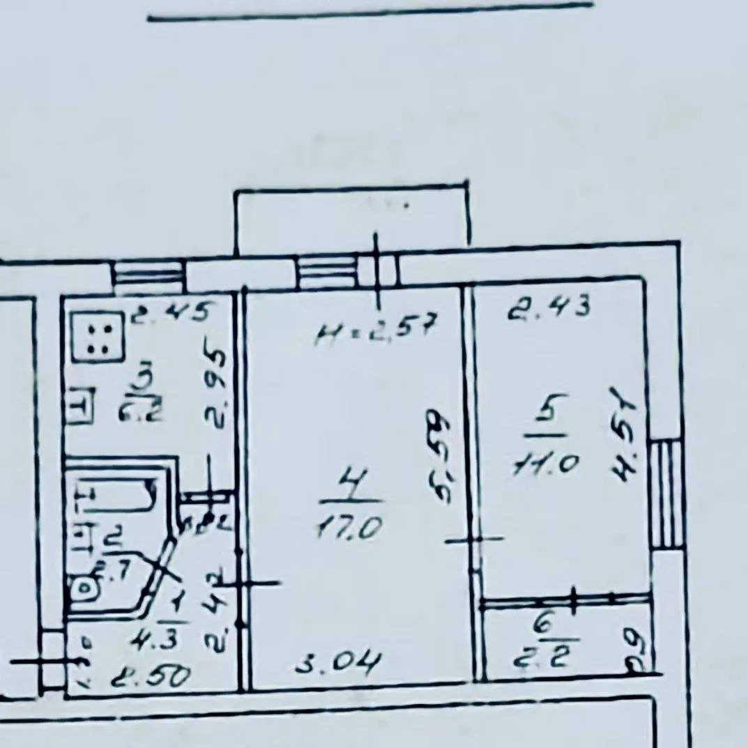 2-комнатная квартира по адресу (площадь 44 м²) - imageAlt 16 2-комнатная квартира по адресу (площадь 44 м²) - Atlanta.ua - imageAlt 16