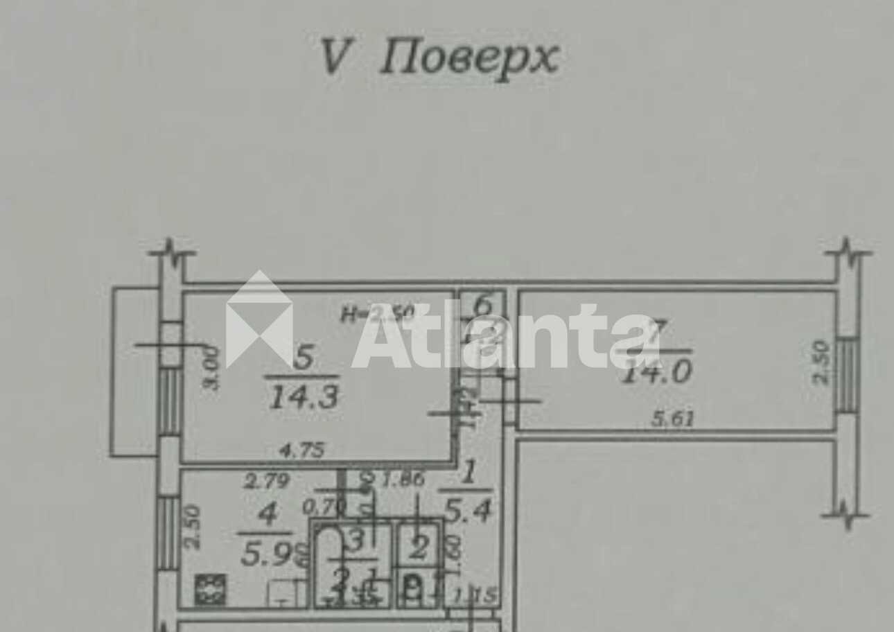 2-комнатная квартира по адресу ул. 16-я линия (площадь 44,8 м²) - imageAlt 8 2-комнатная квартира по адресу ул. 16-я линия (площадь 44,8 м²) - Atlanta.ua - imageAlt 8