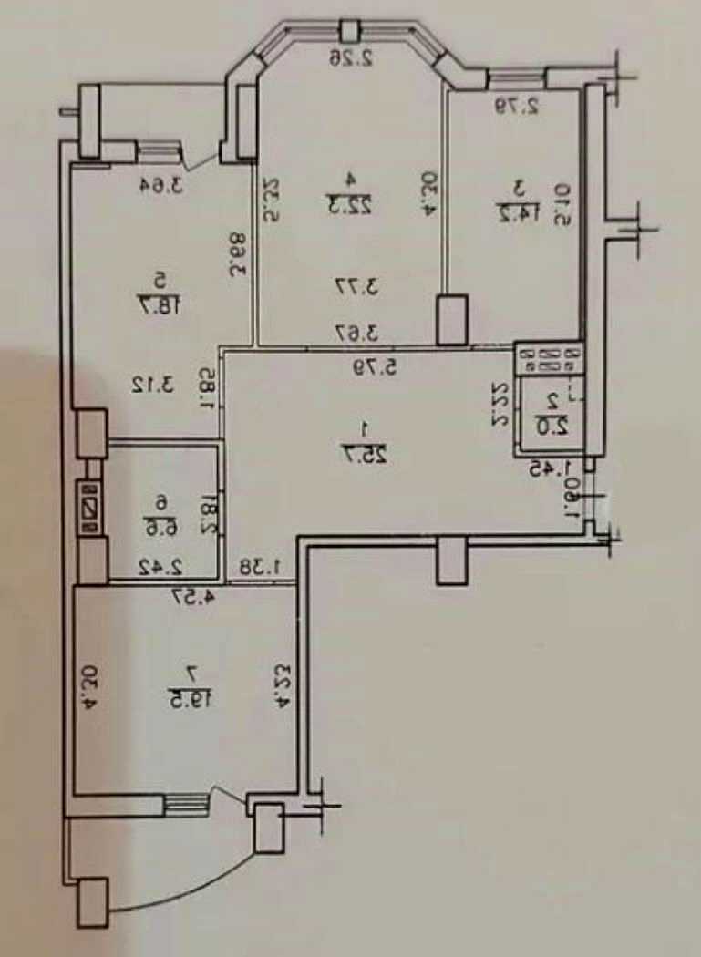 Многокомнатная квартира по адресу ул. Говорова марш. (площадь 116 м²) - imageAlt 7 Многокомнатная квартира по адресу ул. Говорова марш. (площадь 116 м²) - Atlanta.ua - imageAlt 7