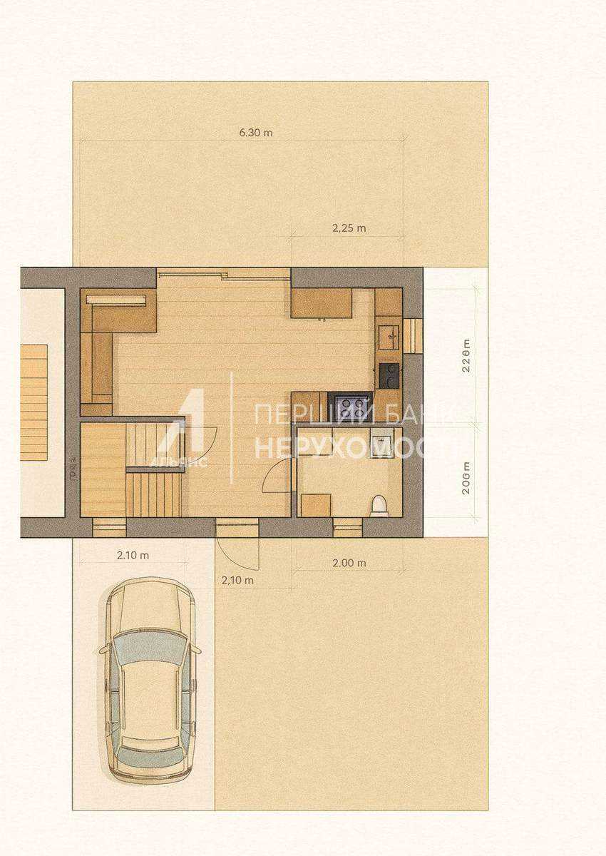 Будинок за адресою вул. Академіка Корольова (площа 85 м²) - фото 8 Будинок за адресою вул. Академіка Корольова (площа 85 м²) - Atlanta.ua - фото 8