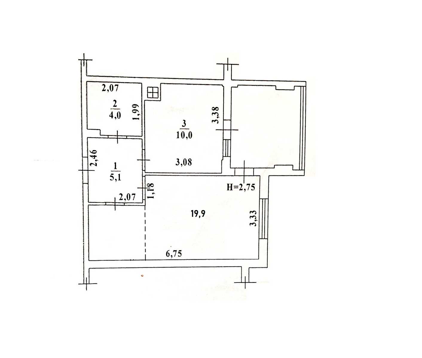 2-комнатная квартира по адресу ул. Радужный м-н (площадь 47,6 м²) - imageAlt 15 2-комнатная квартира по адресу ул. Радужный м-н (площадь 47,6 м²) - Atlanta.ua - imageAlt 15