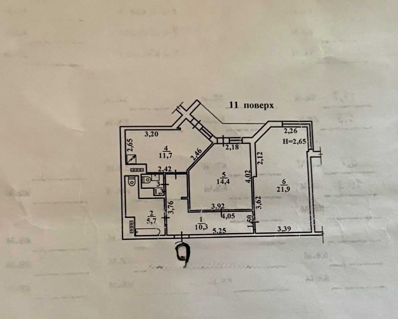 2-комнатная квартира по адресу ул. Проценко (площадь 67,5 м²) - фото 18 2-комнатная квартира по адресу ул. Проценко (площадь 67,5 м²) - Atlanta.ua - фото 18